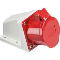 415V IP44 Angled Surface Mount Socket 3P+N+E