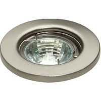 MR11 35W LV Downlight Brushed Chrome