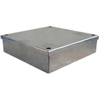 Zexum 75x75x50mm Galvanised Adaptable Box