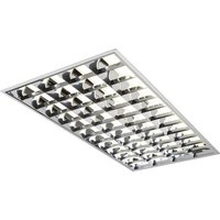 KnightsBridge 230V IP20 4x36W T8 HF CAT2 Modular Fluorescent Fitting