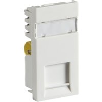 KnightsBridge White Telephone Outlet Module - Master