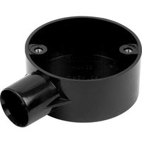 Greenbrook 25mm PVC Conduit Terminal Box - Black