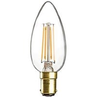 KnightsBridge 4W SBC LED Candle Bulb - Clear