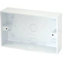 PVC Surface Box 20mm Knockouts