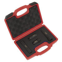 Sealey Diesel Injector Socket Set 4pc - Commercial