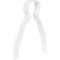 Linian Round Fire Clip - Single - 9-11mm, White