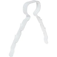 Linian Round Fire Clip - Double - 6-8mm, White
