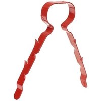 Linian Round Fire Clip - Double - 6-8mm, Red