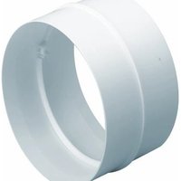 Domus Rigid Duct Straight Connector - 4"