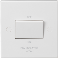 KnightsBridge 10A 3 Pole Fan Isolator Switch