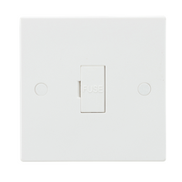 KnightsBridge 13A Fused Spur Unit with 3A Fuse Fitted