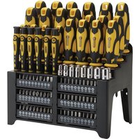 Draper Screwdriver and Bit Set, Yellow (103 Piece)