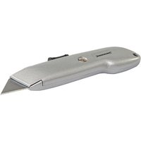 Silverline Auto Retractable Safety Knife - 140mm