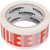 Fixman FRAGILE Packing Tape - 48mm x 66m