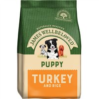 James Wellbeloved Puppy Turkey & Rice 7.5kg