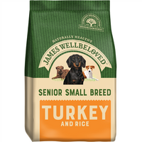 James Wellbeloved Senior Small Breed Turkey & Rice 7.5kg