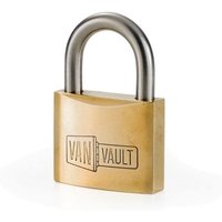 Van Vault 40mm Brass Stainless Steel Padlock