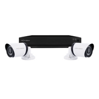 ESP 4 Channel Full HD 4TB CCTV System, 2 White Bullet Cameras