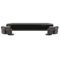 ESP 4 Channel CCTV System, 2 Grey Bullet Cameras