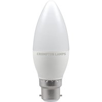 Crompton LED Candle Thermal Plastic 5.5W 2700K BC-B22d