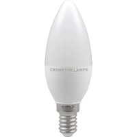 Crompton LED Candle Thermal Plastic 5.5W 2700K SES-E14