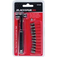 Blackspur 12Pc Ratchet Screwdriver Set