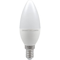 Crompton LED Thermal Plastic Candle 5W 2700K Dimmable SES-E14