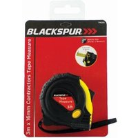 Blackspur 3M X 16Mm Contractors Dual Blade Tape Measure
