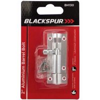 Blackspur 2" Aluminium Barrel Bolt - Chrome