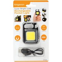 Super Bright Cob Rechargeable Pocket Light
