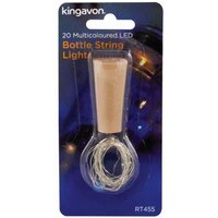 20 Multicoloured Led Bottle String Lights