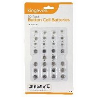 Kingavon 30 Pack Button Cell Batteries