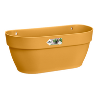 Elho Vibia Campana Wall Basket 35cm - Honey Yellow