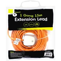 Benross 1 Way 15m Extension Lead - 5A