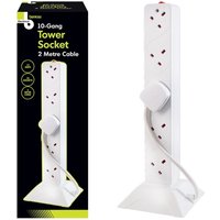 Benross 10 Way 2m Tower Socket -13A