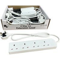 Benross 4 Way 1m Extension Lead - 13A