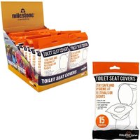 Milestone 15PK Toilet Seat Covers