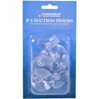 Christmas Workshop 8pc 8 x 42mm Suction Hooks