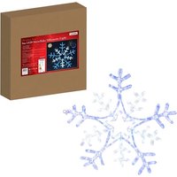 Christmas Workshop 9m LED Blue/White Snowflake Rope Light Silhouette