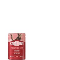 Carnilove Cat Pouch 85g - Turkey with Valerian