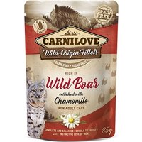 Carnilove Cat Pouch 85g - Wild Boar with Chamomile