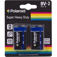 Polaroid 2pk 9V Heavy Duty Battery