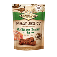Carnilove Jerky Bar Dog Treat 100g - Chicken with Pheasant