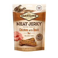 Carnilove Jerky Bar Dog Treat 100g - Chicken with Quail