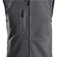 Snickers AllroundWork Polartec® Fleece Vest - Steel Grey/Black - M