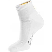 Snickers Cotton Low Socks, 3-Pack - White - 37-40