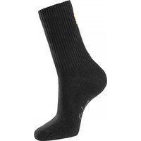 Snickers Cotton Socks, 3-Pack - Black - 45-48