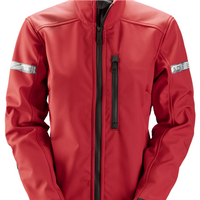 Snickers AllroundWork Women's Softshell Jacket - Chilli Red/Black - XS Regular