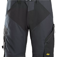Snickers FlexiWork Work Shorts+ - Steel Grey/Black - 60