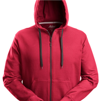 Snickers Zip Hoodie - Chili Red - M